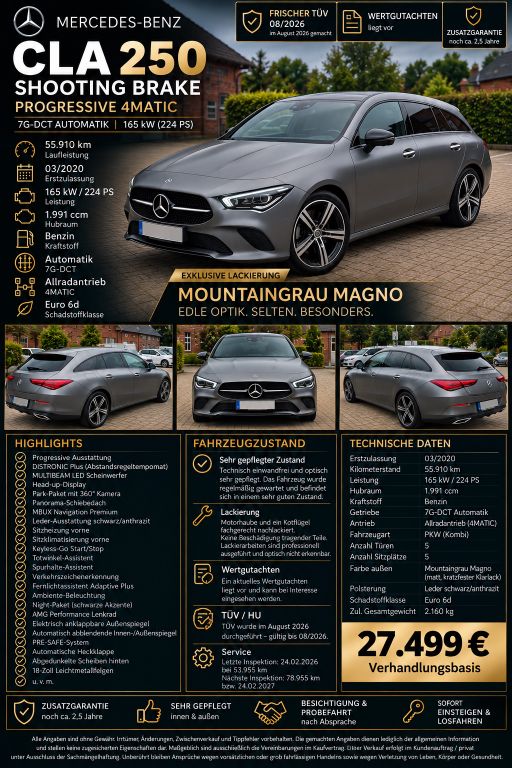 Image of Mercedes-Benz CLA 250 Shooting Brake