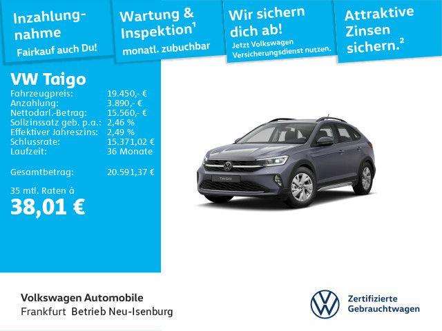 Volkswagen Taigo Life 1.0 TSI IQ.Light APP ACC Climatronic
