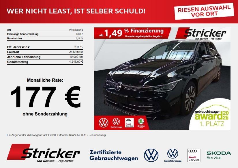 Volkswagen Golf Goal 1.5eTSI DSG 177,-ohne Anzahlung Navi A