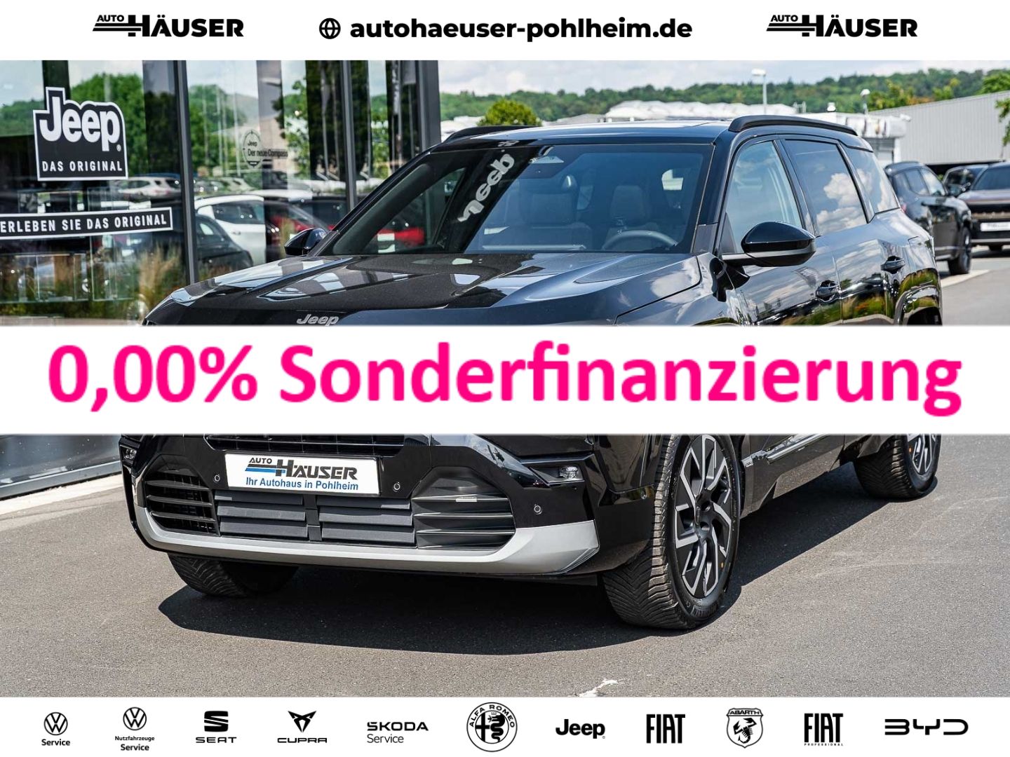 Jeep Compass Plug-In-Hybrid PHEV SUMMIT SICHERHEIT PR
