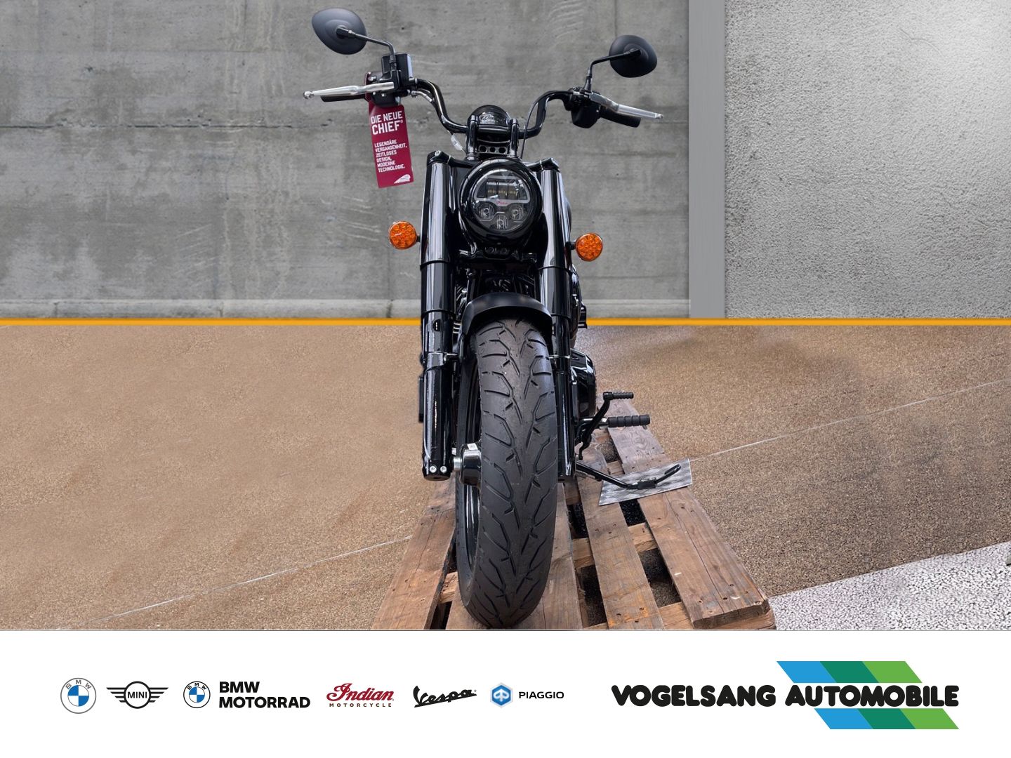 Fahrzeugabbildung Indian Chief Bobber Dark Horse, TFT-Display, Keyless-Ri