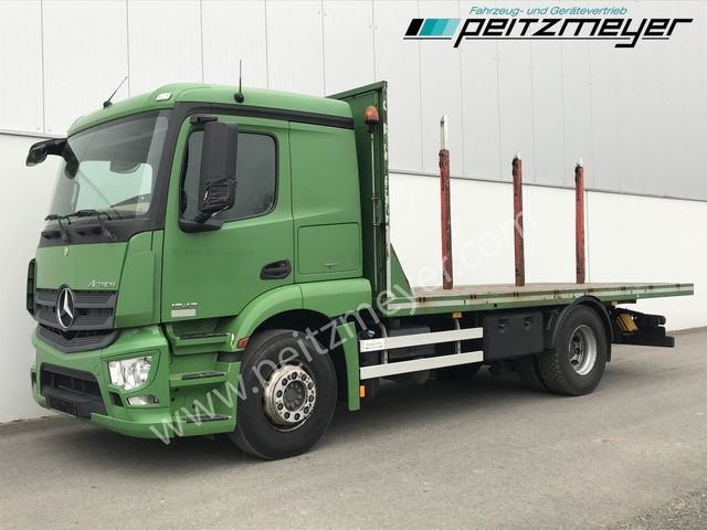 Mercedes-Benz Actros 1843 LL Plateau Steckrungen für Holztrans