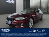 BMW 520d Lim. LUXURY LINE LED NAVI HUD MEMORY 19" - rote BMW 520