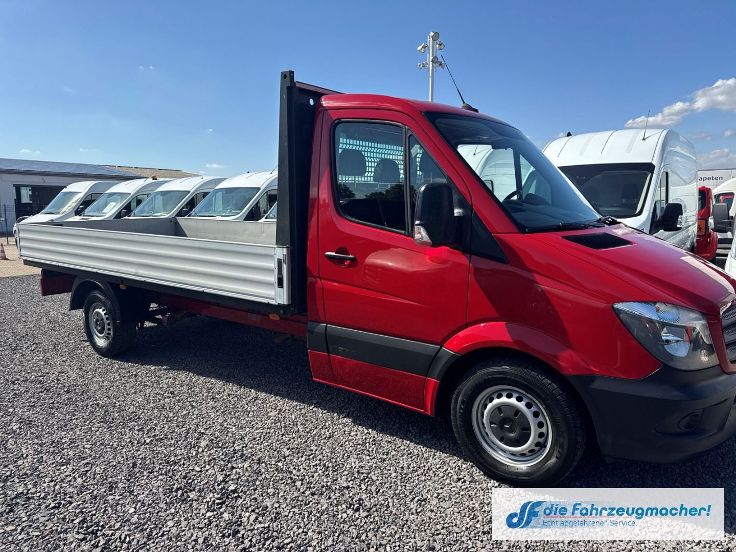 Fahrzeugabbildung Mercedes-Benz Sprinter II Pritsche 314 CDI  Klima el.SP Spieg.
