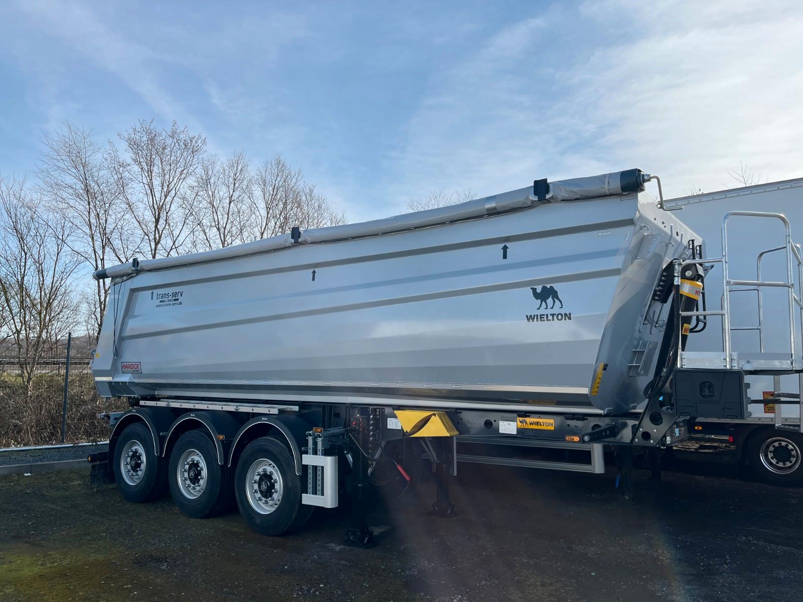 Wielton HARDOX 30m3 Stahlmulde Halfpipe