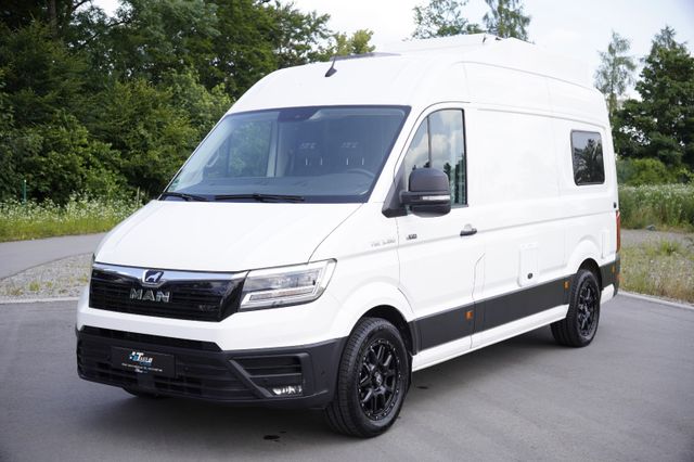 MAN TGE 3.180 4X4 SB 1.Hand*CAMPERVAN*Stdhz*LED*18"