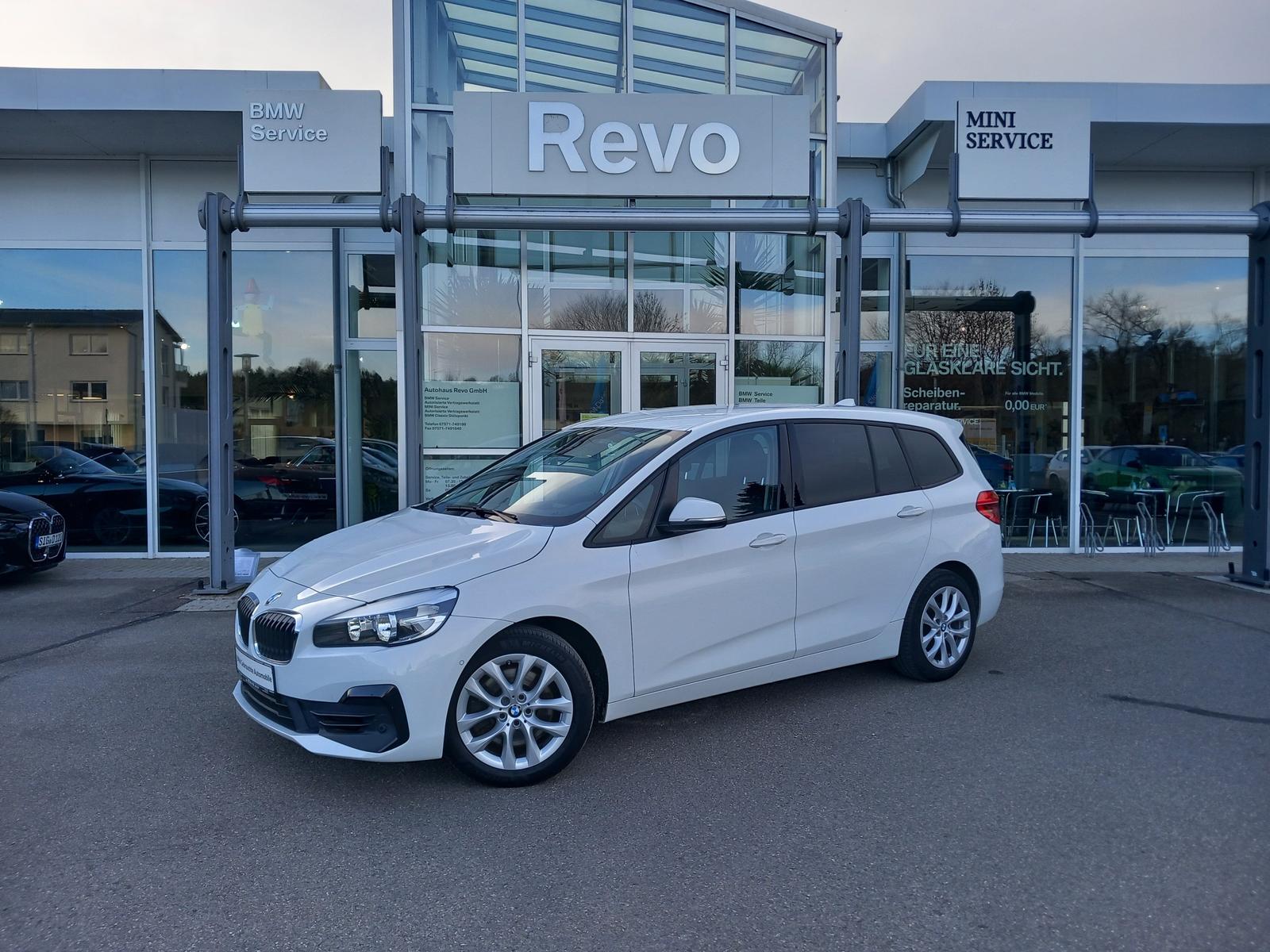 BMW 220i Gran Tourer Aut Advantage 3. Sitzreihe AHK 