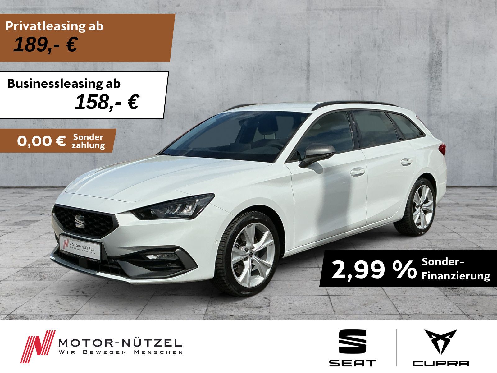 Seat Leon ST 2.0 TDI DSG FR-LINE LED+NAVI+ACC+SHZ+AHK