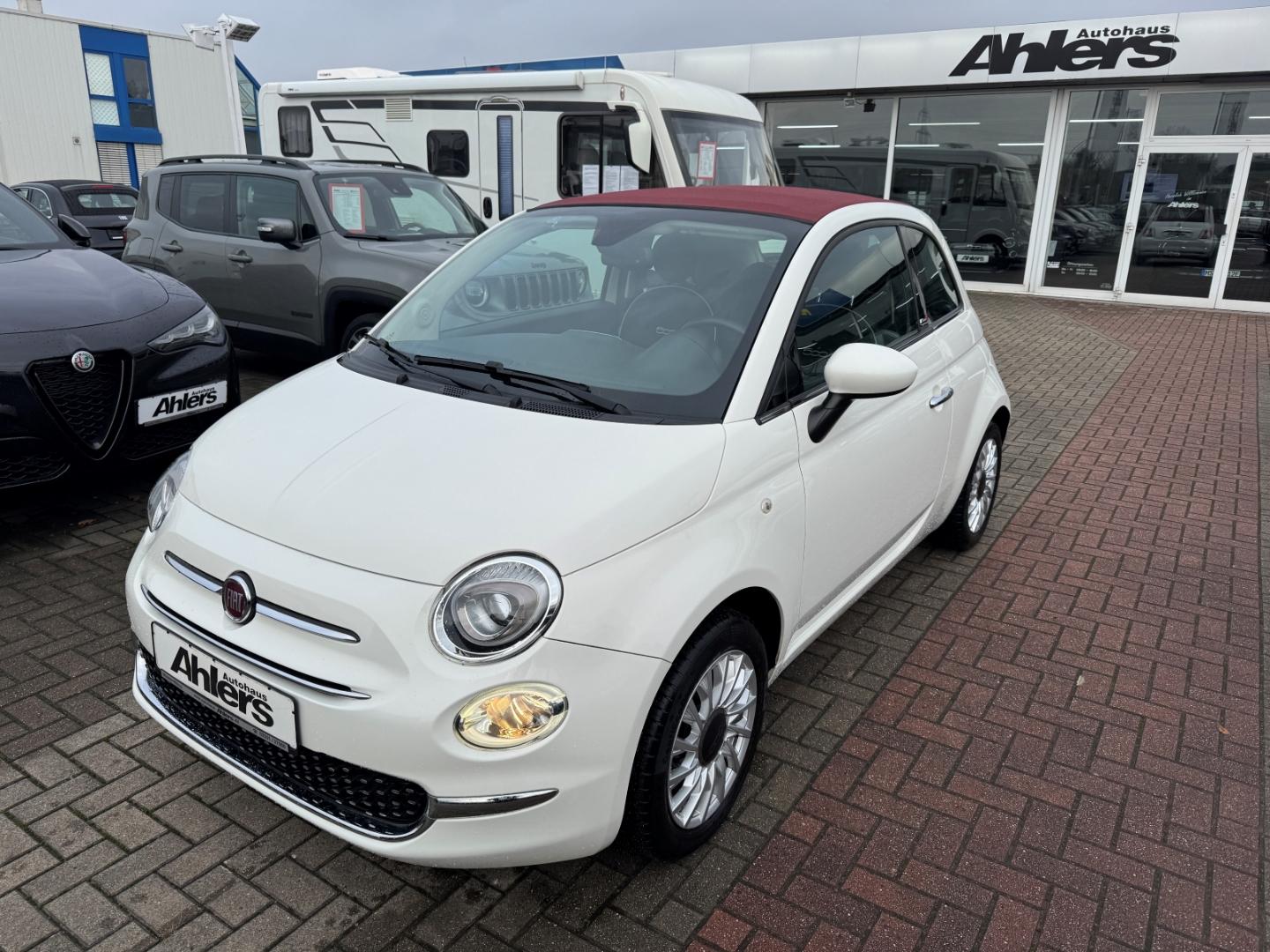 Fiat 500C Lounge+AHK+PDC+KLIMAAUTO+ZAHNRIEMENNEU+BLUE