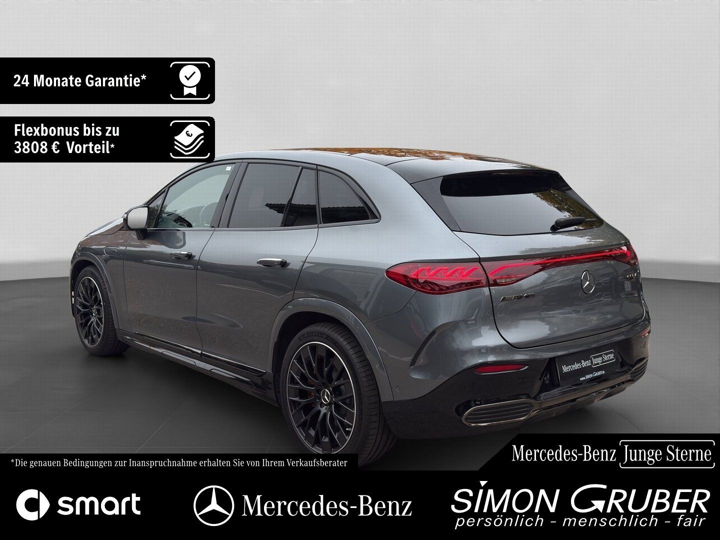 Fahrzeugabbildung Mercedes-Benz EQE 43 4M SUV AMG Night Pano HUD Sitzklima Nappa