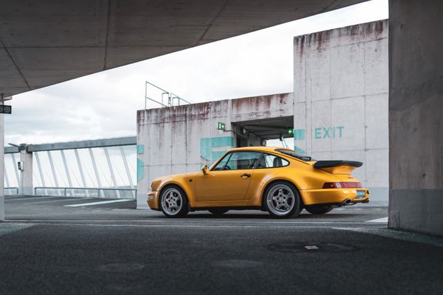 Porsche 964 Turbo 3.6 *Speedgelb / Speedline / Dt. Fzg*
