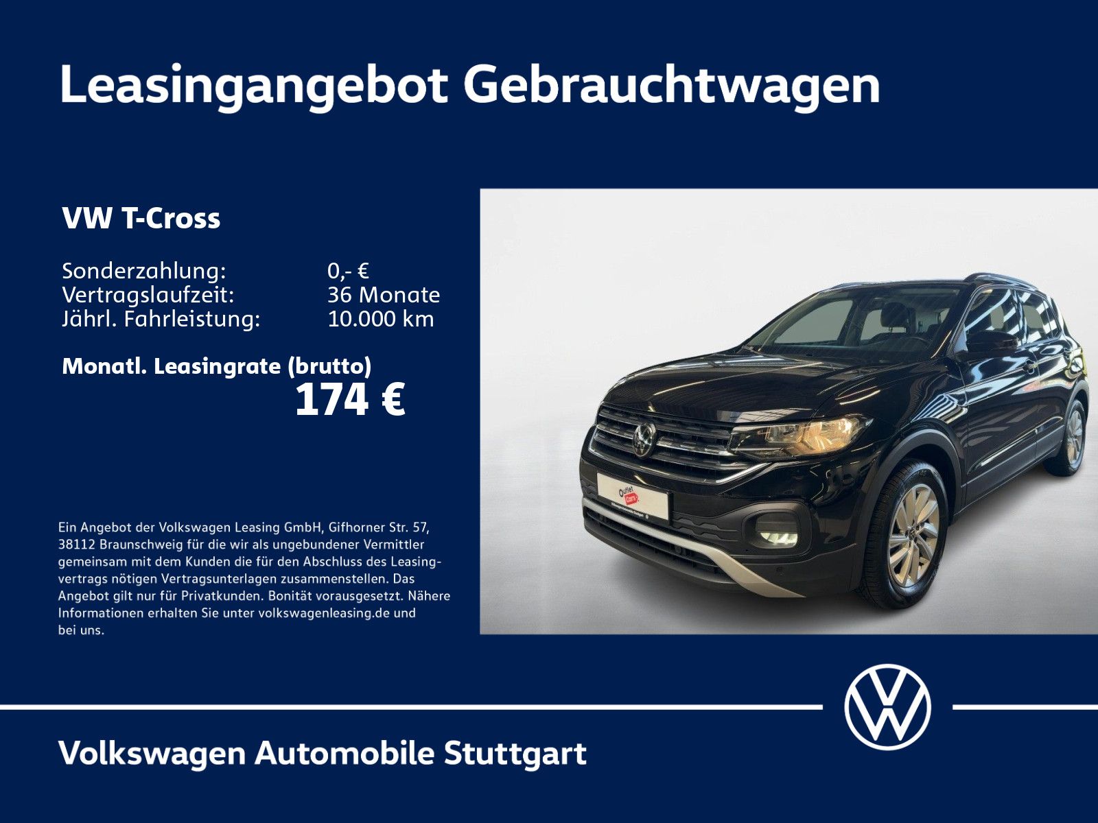 Volkswagen T-Cross Life 1.0 TSI Klima