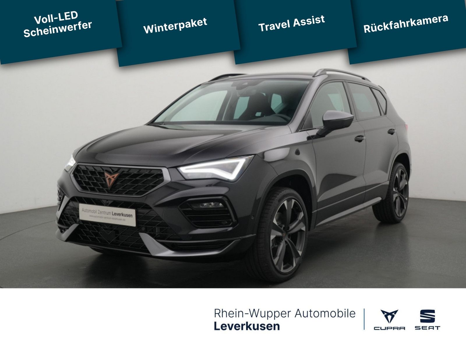Cupra Ateca 1.5 TSI LED FACEL. ACC NAVI KAM SHZ PDC