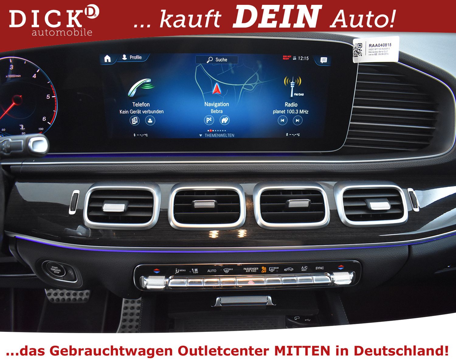 MERCEDES-BENZ GLE 300d 4M 2X AMG Line NIGHT+MEMO+AHK+360+WIDES - Image 16