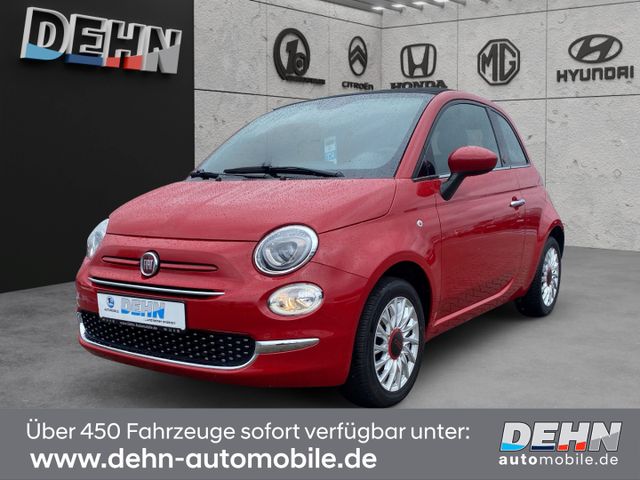 Fiat 500C Cabrio 1.0 Hybrid Red Komfortpaket PDC