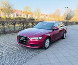 Audi A6 2.0 TDI Avant - - Audi A6 mit Diesel-Antrieb: Rot, Alcantara