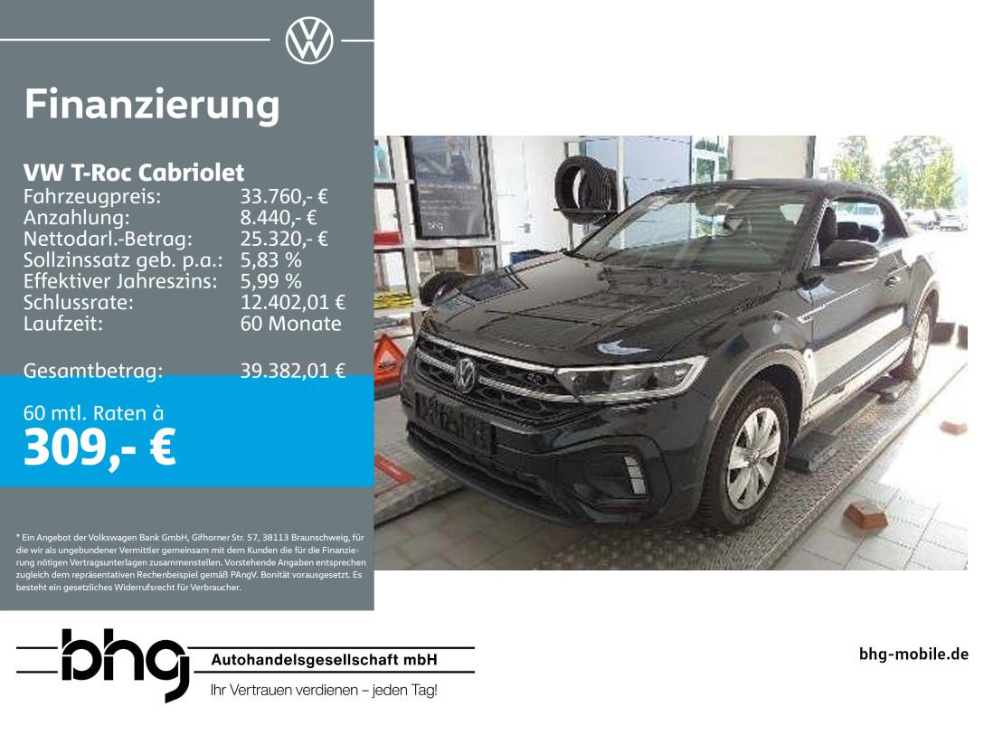 Volkswagen T-Roc Cabriolet 1.5 TSI R-LINE