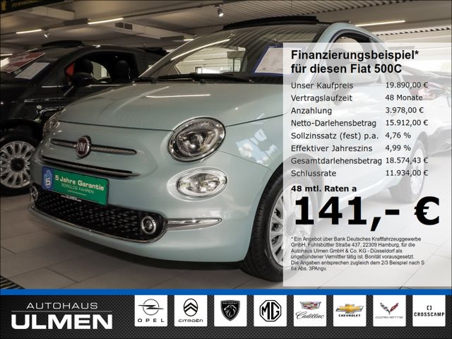 Fiat 500C Dolcevita 1.0 Mild Hybrid Cabrio Navigation