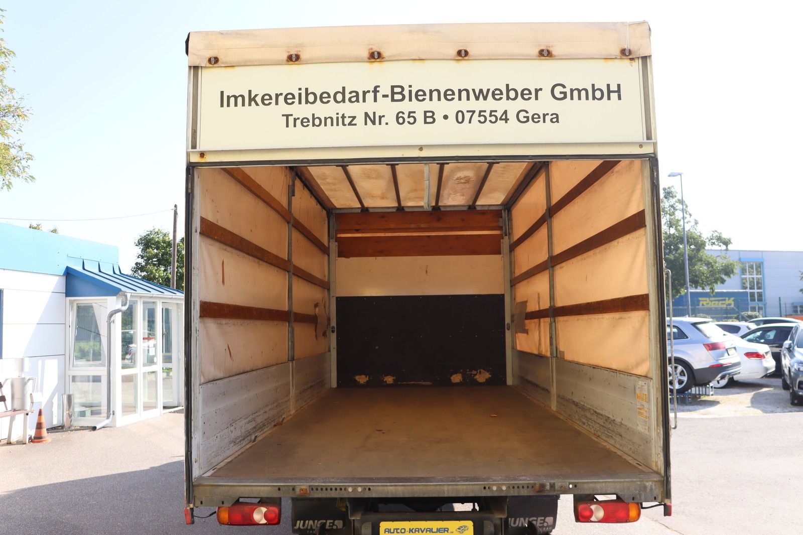 Fahrzeugabbildung Mitsubishi Fuso Canter Duohic 7L15 Plane Ladebordwand