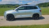 Skoda Karoq Sportline 4x4,RFK,8fach,Navi,Service neu!! - silberne Skoda Karoq