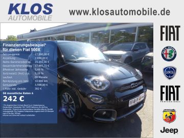 Fiat 500X SPORT 1.5 GSE HYBRID 130PS AT NAVI LED KAME