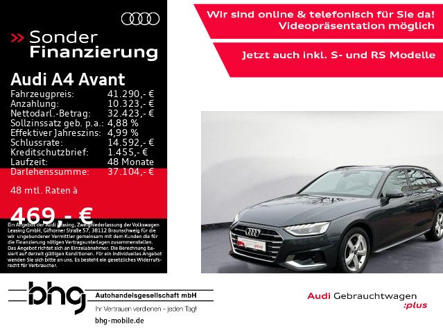 Audi A4 Avant 40 TFSI advanced LED/AHK/ACC/Navi/Assis