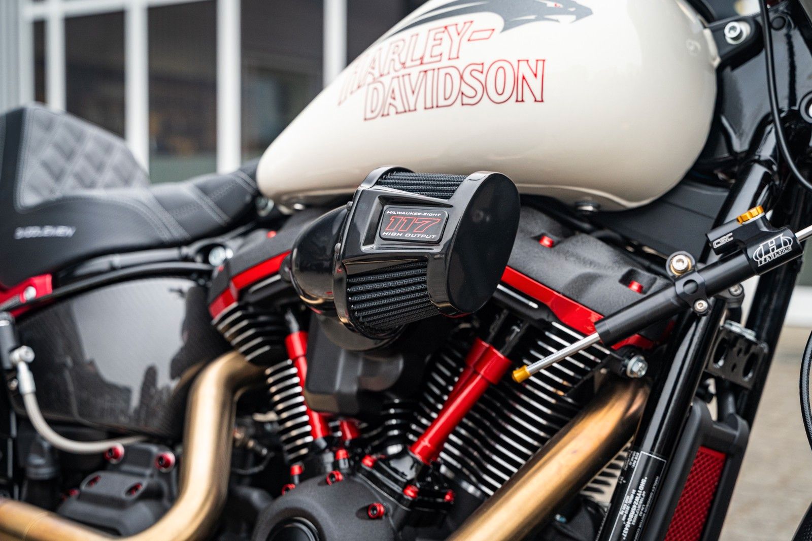 Fahrzeugabbildung Harley-Davidson FXLRS Low RiderS Extreme- Clubstyle Bike 1of1
