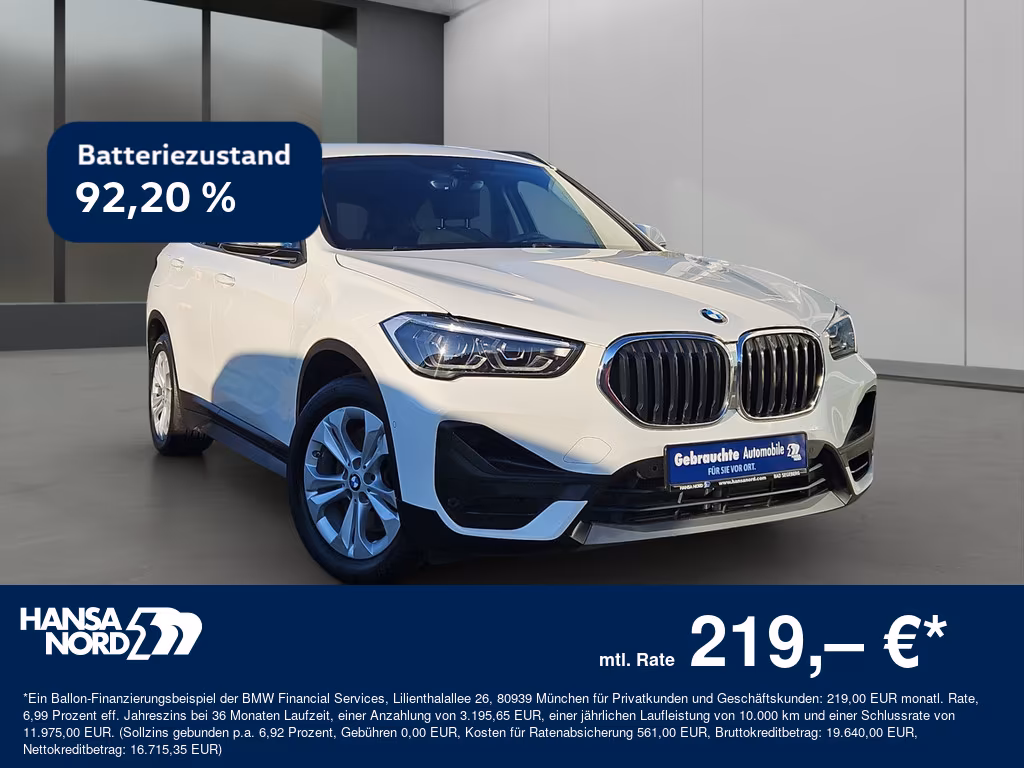 BMW X1 xDrive25e ADVANTAGE HYBRID LED NAVI 17" AHK