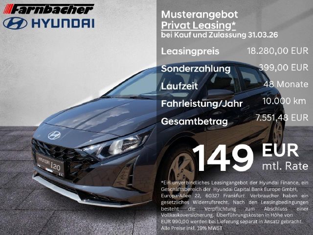 Hyundai i20 Select Funktionspaket