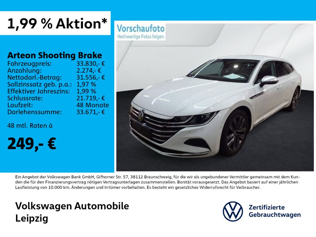 Volkswagen Arteon Shooting Brake 2.0 TSI Elegance*AHK*IQ*