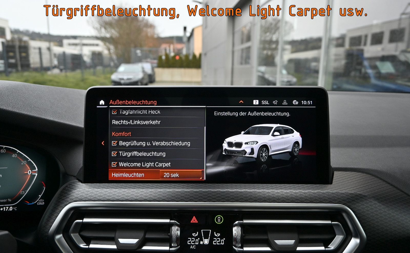 Fahrzeugabbildung BMW X4 xDr. 30d M-Sport °UVP 93.880€°AHK°LASER°STHZ°