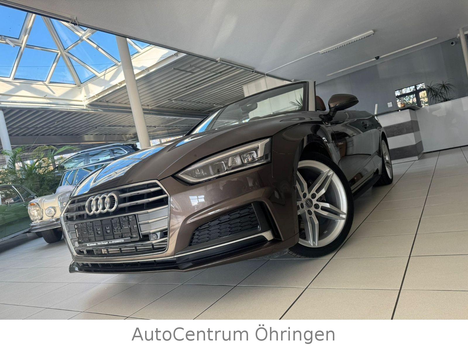 Audi A5 Cabriolet *S-Line* 1.Hand* Leder Navi LED HUD