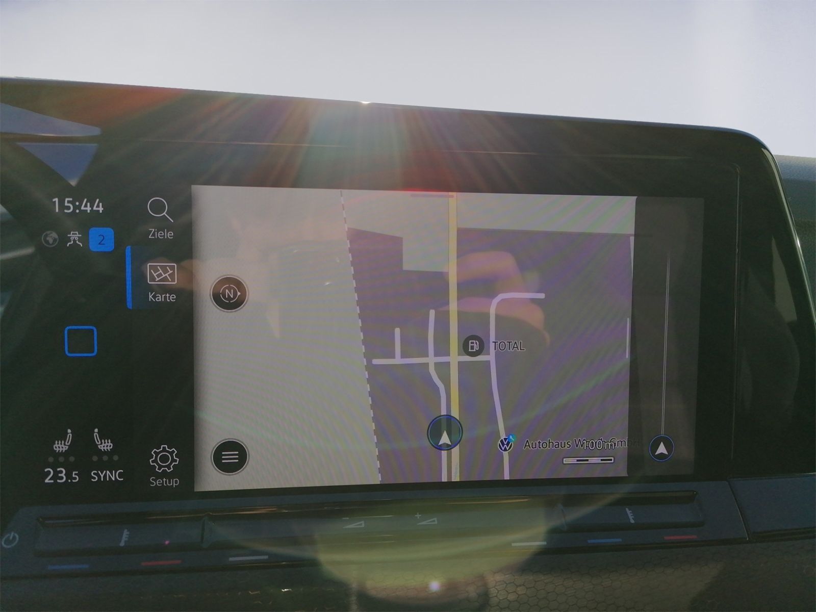 Golf VIII GTD 2.0 TDI DSG PANO+HARMAN+19"ALU