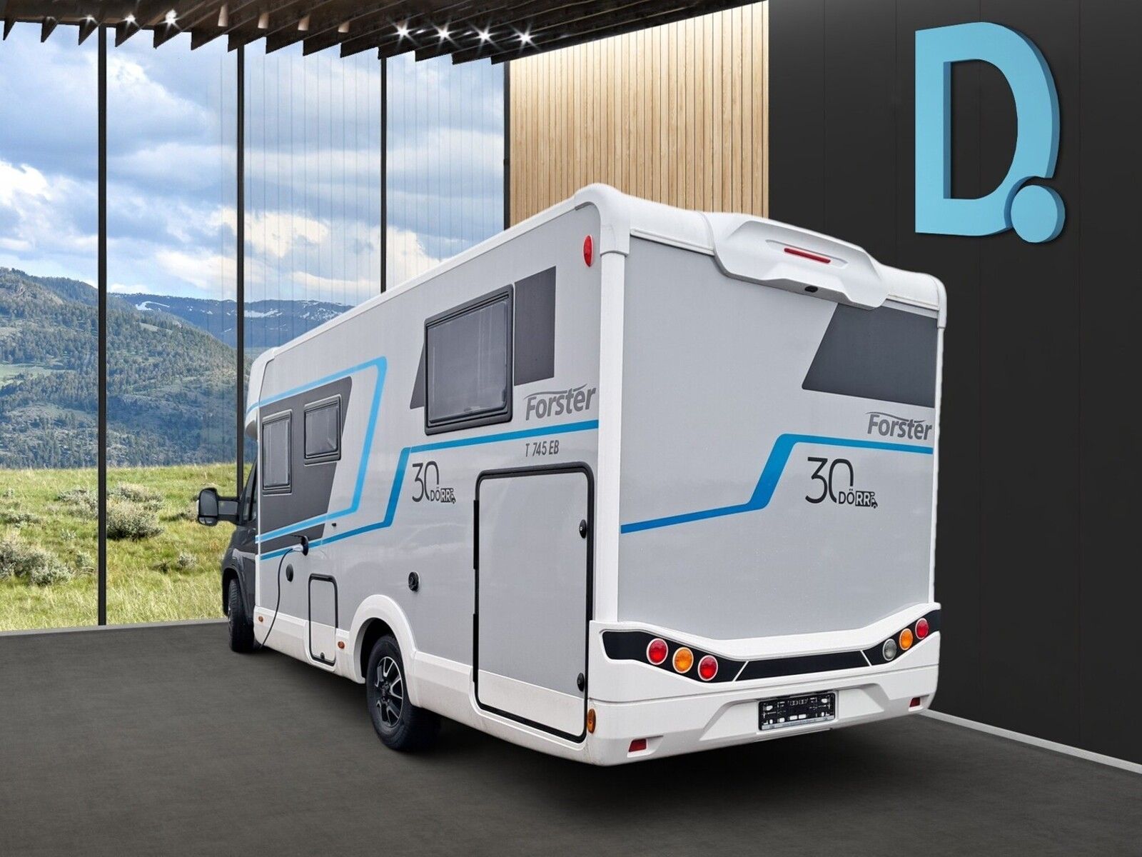 Fahrzeugabbildung Forster T F745 EB LTE,Solar,Markise,Lithium,Hubbett