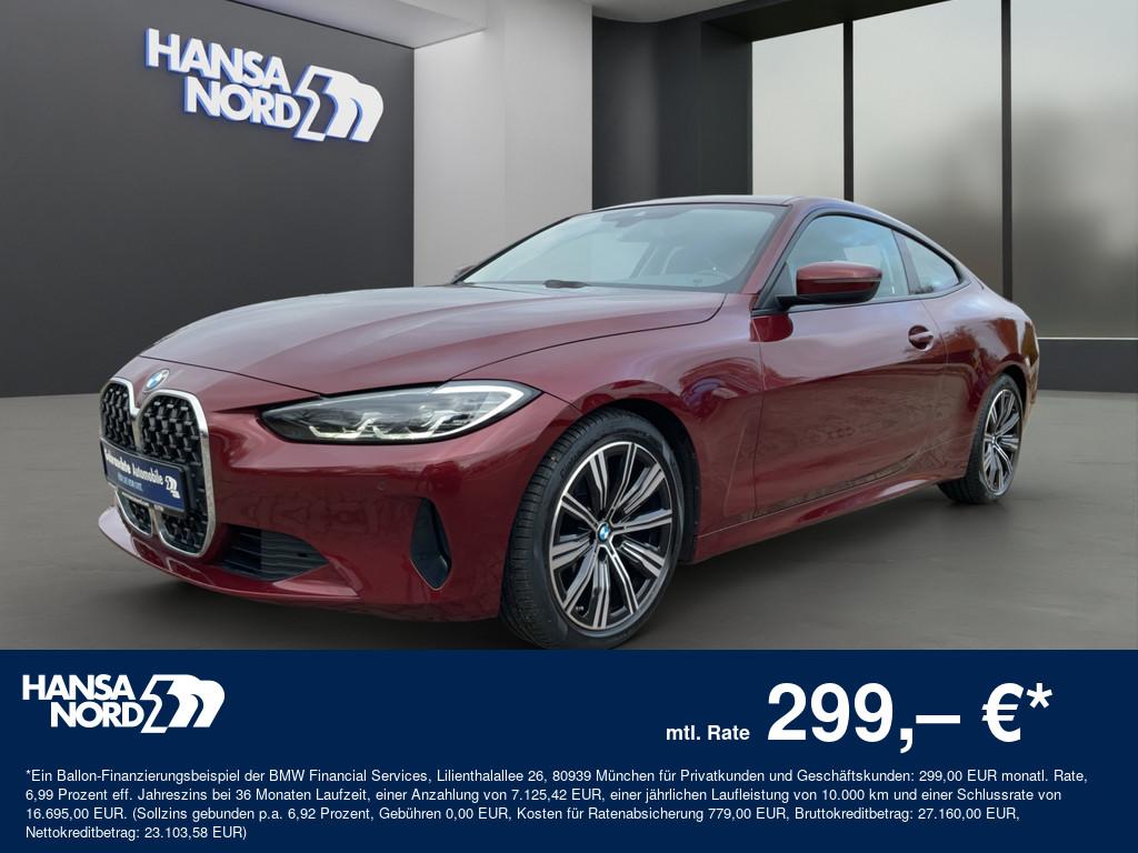 BMW 420d Coupe LED NAVI SPORTSITZ PDC SHZ DAB 18"