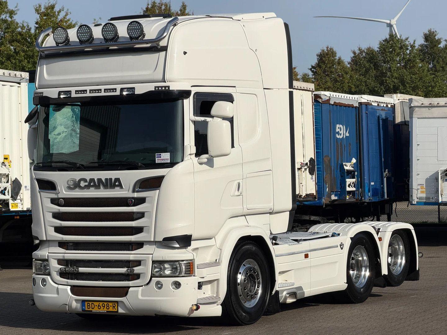 Scania R520 V8 6x2 Boogie Full Air Retarder *710 Tkm* E