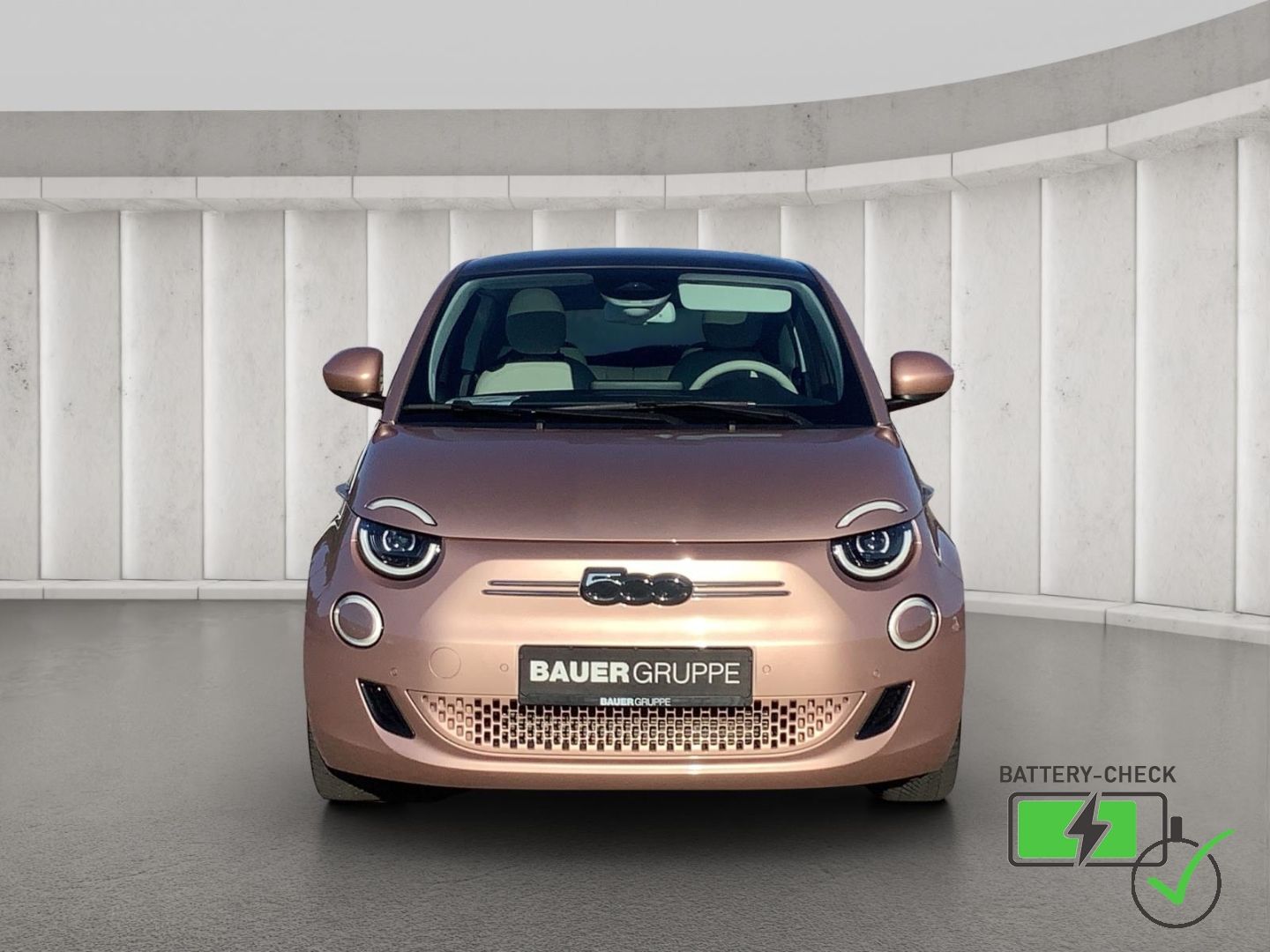 Fiat 500e 3+1 la Prima Panoramadach LED Navigation imagem 2