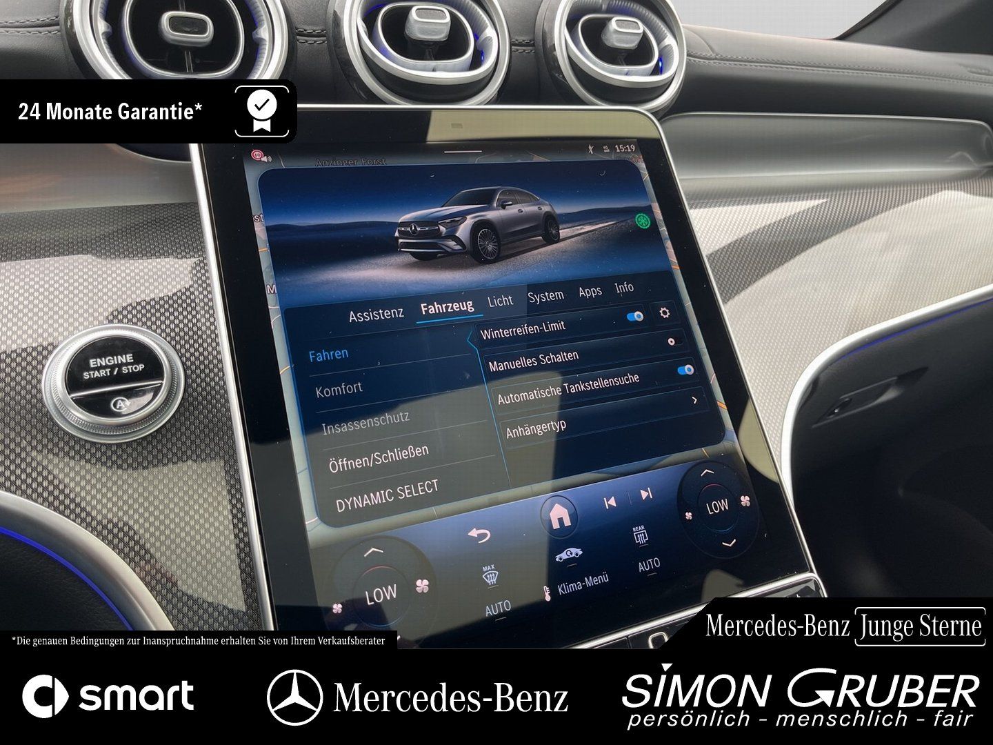 Fahrzeugabbildung Mercedes-Benz GLC 450 d 4M Coupé AMG Pano HUD Burm Memory AHK