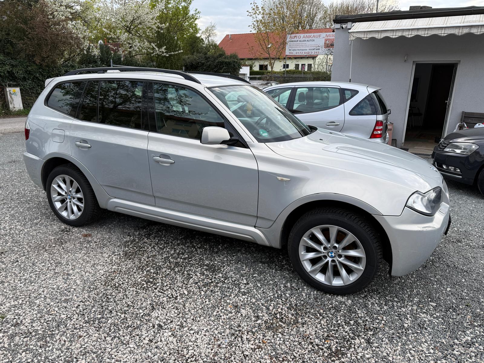 BMW X3 3.0sd M-Paket Vollleder SHZ Navi Automatik