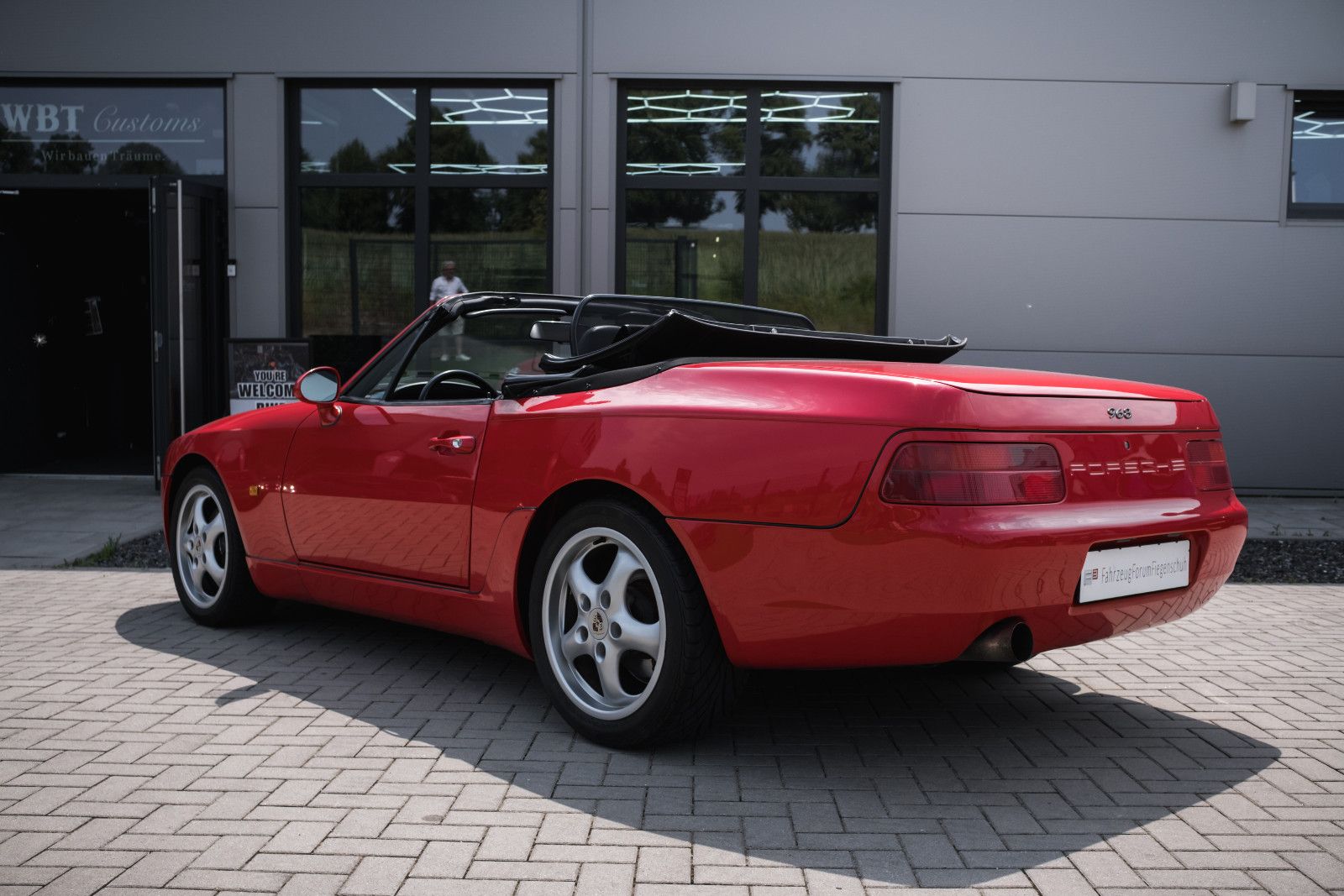Fahrzeugabbildung Porsche 968 Cabrio-dt. Auto-Klima -el. Sitze-Sitzheizung