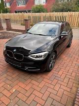 BMW 120d  schwarz, gut gepflegt, HU 01/2027 - BMW 120 in Oldenburg