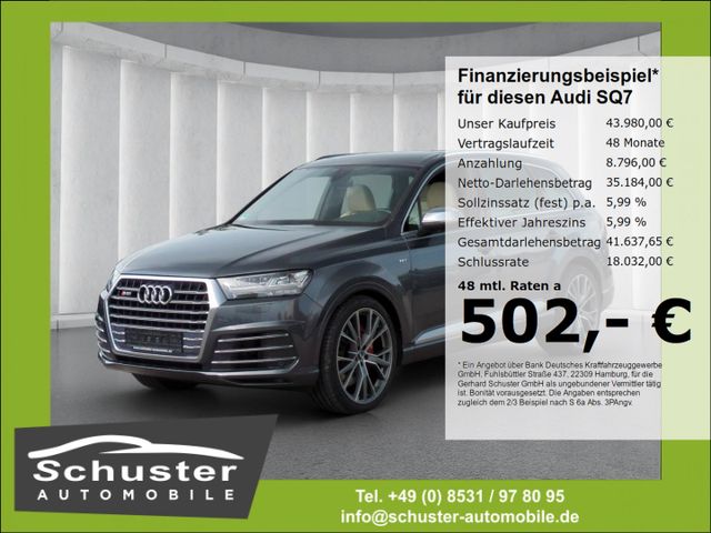 Audi SQ7 exclusive*StandHzg AHK Panodach BOSE 22* LED