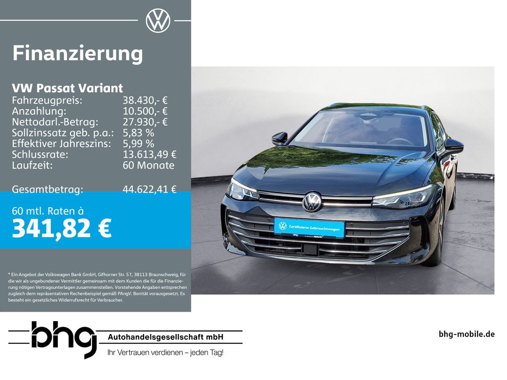 Passat Variant 1.5 e-Hybrid DSG Business #AHK #H