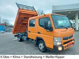 Mitsubishi Canter Fuso 3 Seiten Kipper Doka 6 Sitze Klima - : Kipper