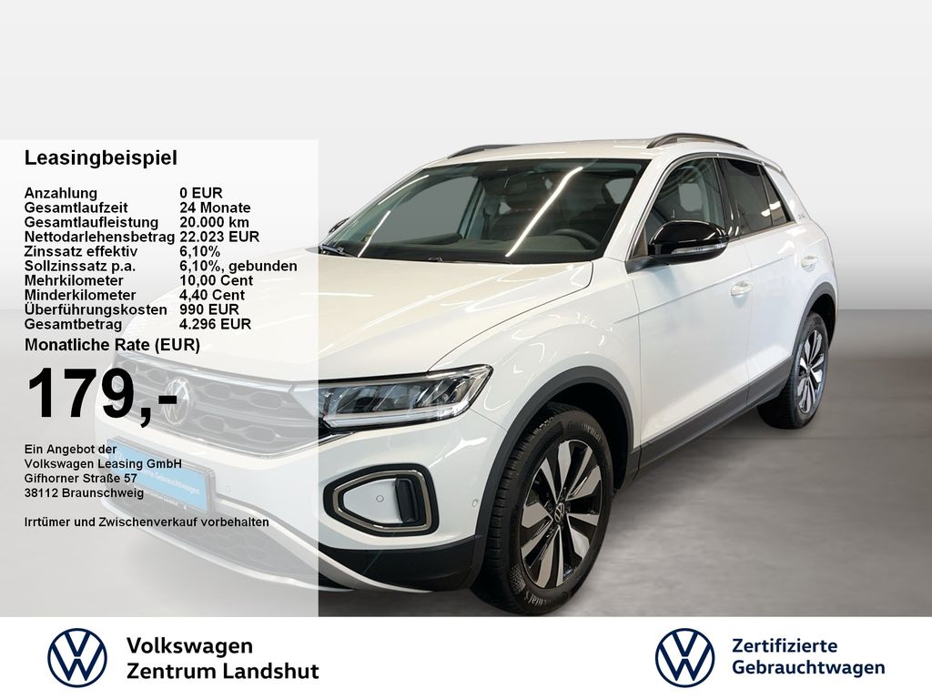 T-Roc GOAL 1.0 TSI 2xKlima ACC DynLicht KlimaA