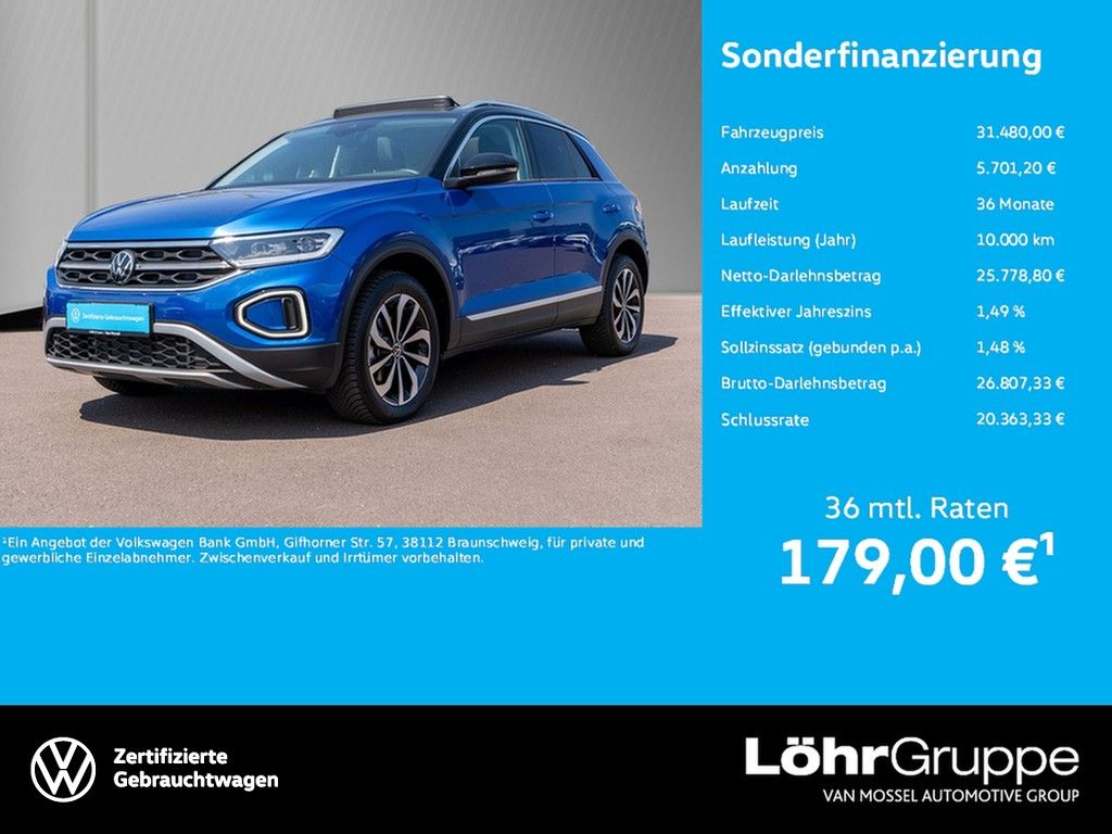 Volkswagen T-Roc 1.5 TSI DSG Style AHK Pano Navi foto 1