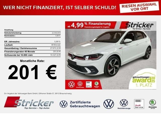Volkswagen Polo GTI 2.0TSI DSG 201,-ohne Anzahlung ACC App