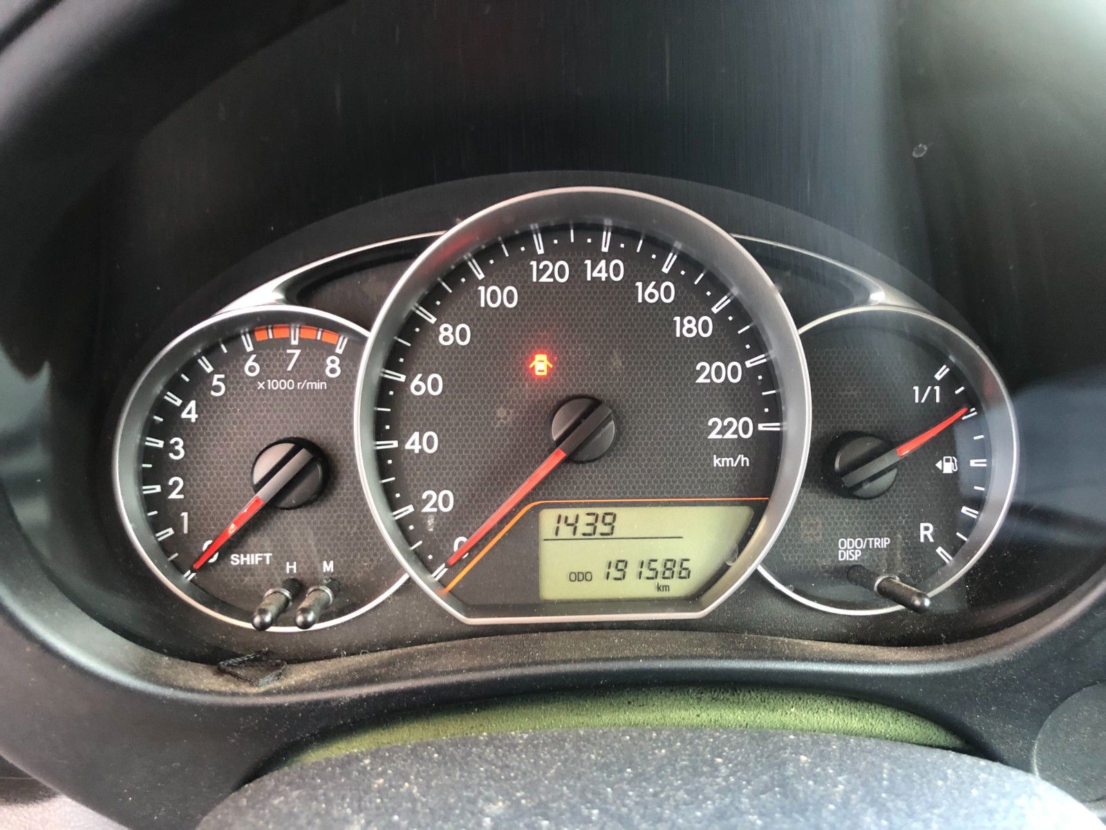 Fahrzeugabbildung Toyota Verso-S Life Unfall Beifahrerseite