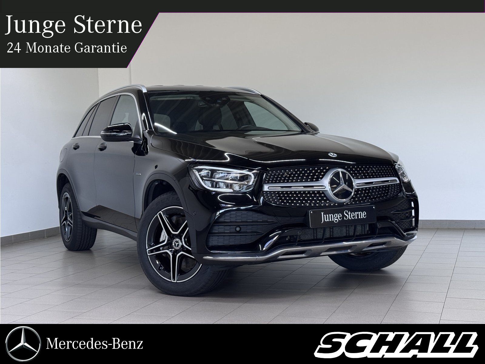 MERCEDES-BENZ GLC 300 de 4M AMG+DISTR+AHK+LED+NAV+KAM+19"AMG