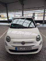 Fiat 500 in weiß - Fiat 500: Weis